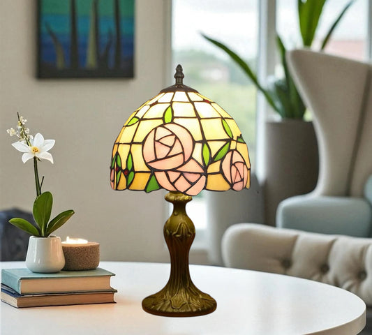CDH 10" Tiffany Table Lamp with 20cm Shade (11004S)