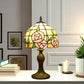 CDH 10" Tiffany Table Lamp with 20cm Shade (11004S)