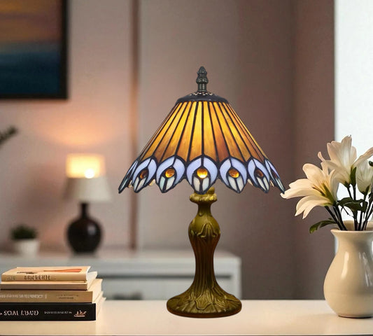 CDH 10" Tiffany Table Lamp with 20cm Shade (12113S)
