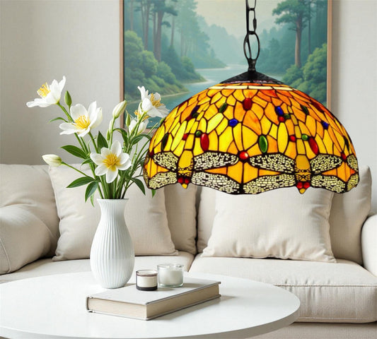 CDH 16" Tiffany Pendant Lamp 40cm shade (16035C)