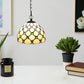 CDH 10" Tiffany Pendant Lamp with 20cm lamp shade (12021PSS)