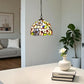 CDH 10" Tiffany Pendant Lamp with 20cm lamp shade (100002MP)