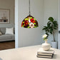 CDH 10" Tiffany Pendant Lamp with 20cm lamp shade (12083SPS)