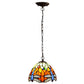 CDH 10" Tiffany Pendant Lamp with 20cm lamp shade (15005SPS)
