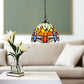 CDH 10" Tiffany Pendant Lamp with 20cm lamp shade (15005SPS)