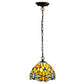 CDH 10" Tiffany Pendant Lamp with 20cm lamp shade (12062SPS)