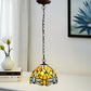 CDH 10" Tiffany Pendant Lamp with 20cm lamp shade (12062SPS)