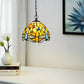 CDH 10" Tiffany Pendant Lamp with 20cm lamp shade (12062SPS)