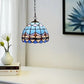 CDH 10" Tiffany Pendant Lamp with 20cm lamp shade (12101SPS)