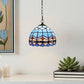 CDH 10" Tiffany Pendant Lamp with 20cm lamp shade (12101SPS)