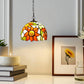 CDH 10" Tiffany Pendant Lamp with 20cm lamp shade (12068SPS)