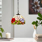 CDH 10" Tiffany Pendant Lamp with 20cm lamp shade (11002SPS)