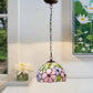 CDH 10" Tiffany Pendant Lamp with 20cm lamp shade (12002SPS)