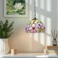 CDH 10" Tiffany Pendant Lamp with 20cm lamp shade (12002SPS)