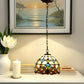 CDH 10" Tiffany Pendant Lamp with 20cm lamp shade (12025SPS)