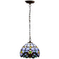 CDH 10" Tiffany Pendant Lamp with 20cm lamp shade (15008SPS)