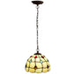 CDH 10" Tiffany Pendant Lamp with 20cm lamp shade (12103SPS)