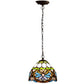 CDH 10" Tiffany Pendant Lamp with 20cm lamp shade (12045SPS)