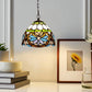CDH 10" Tiffany Pendant Lamp with 20cm lamp shade (12045SPS)