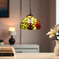 CDH 10" Tiffany Pendant Lamp with 20cm lamp shade (15016SPS)