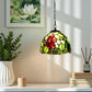 CDH 10" Tiffany Pendant Lamp with 20cm lamp shade (12083SPS)