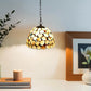 CDH 10" Tiffany Pendant Lamp with 20cm lamp shade (26002BSPS)