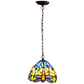 CDH 10" Tiffany Pendant Lamp with 20cm lamp shade (100160SPS)