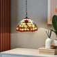 CDH 10" Tiffany Pendant Lamp with 20cm lamp shade (100159SPS)