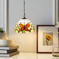 CDH 10" Tiffany Pendant Lamp with 20cm lamp shade (12051SPS)