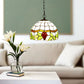 CDH 10" Tiffany Pendant Lamp with 20cm lamp shade (12022SPS)