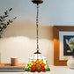 CDH 10" Tiffany Pendant Lamp with 20cm lamp shade (12068LIM)