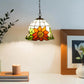 CDH 10" Tiffany Pendant Lamp with 20cm lamp shade (12068LIM)