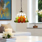 CDH 10" Tiffany Pendant Lamp with 20cm lamp shade (12068LIM)