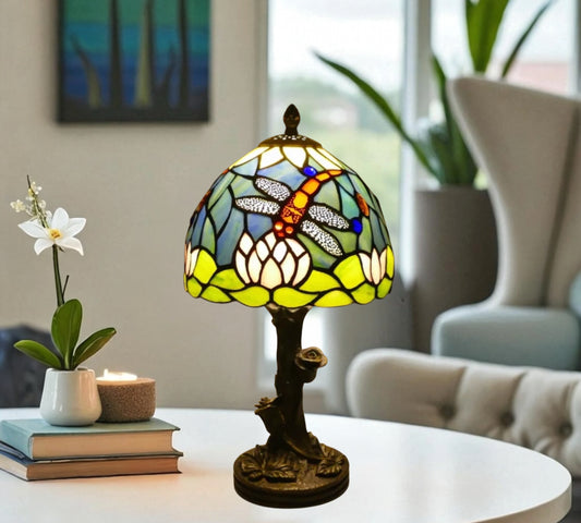 CDH 10" Tiffany Table Lamp with 20cm Shade (100165)