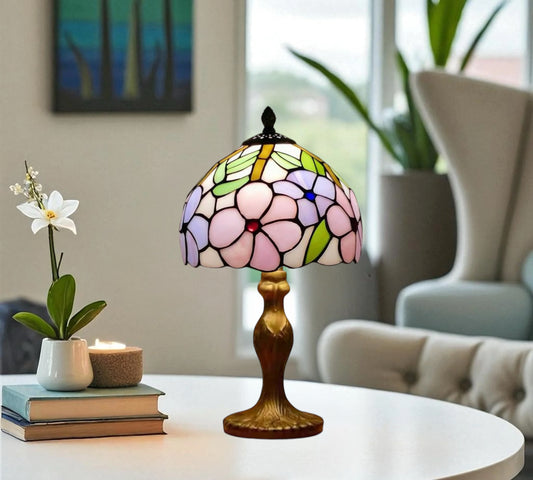 CDH 10" Tiffany Table Lamp with 20cm Shade (12098S)