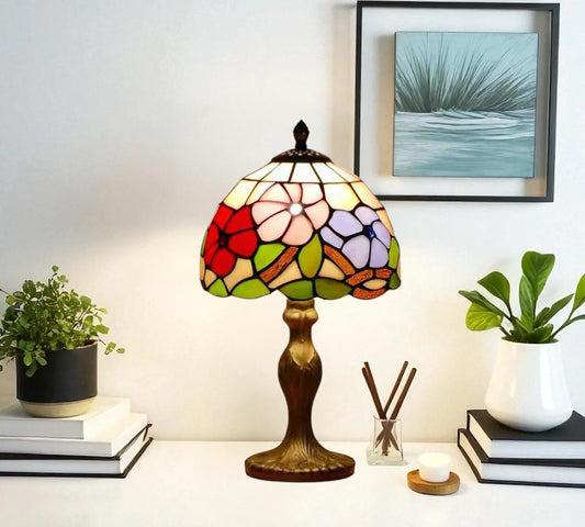 CDH 10" Tiffany Table Lamp with 20cm Shade (11002SY)