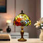 CDH 10" Tiffany Table Lamp with 20cm Shade (15016S)