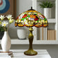 CDH 16" Tiffany Table Lamp 40cm Shade (15002)