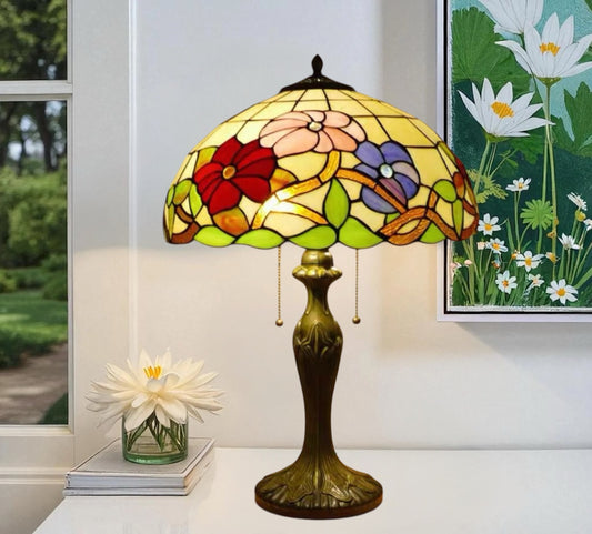 CDH 16" Tiffany Table Lamp 40cm Shade (11002T)