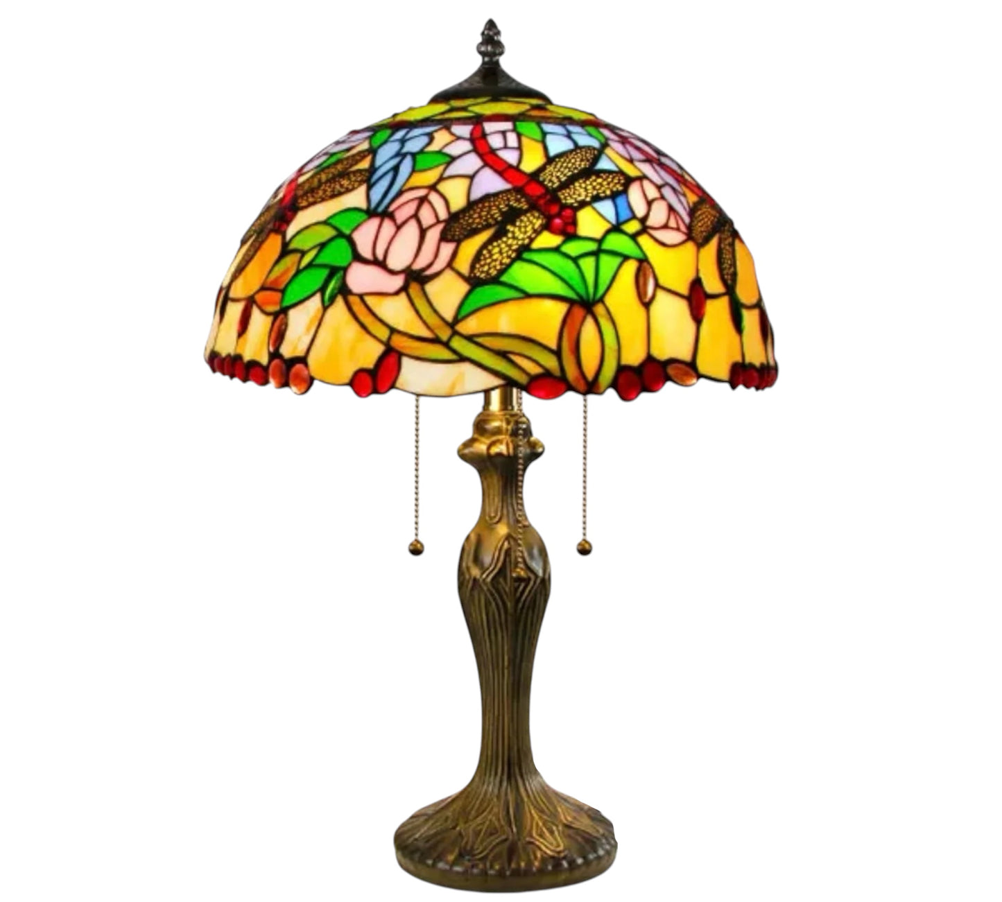 CDH 16" Tiffany Table Lamp 40cm Shade (16941T)