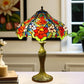 CDH 16" Tiffany Table Lamp 40cm Shade (15035)