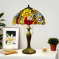 CDH 16" Tiffany Table Lamp 40cm Shade (15016)