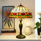 CDH 16" Tiffany Table Lamp 40cm Shade (15017)