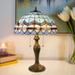 CDH 16" Tiffany Table Lamp 40cm Shade (15046)