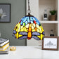CDH 10" Tiffany Pendant Lamp with 20cm lamp shade (100160SPS)