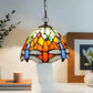 CDH 10" Tiffany Pendant Lamp with 20cm lamp shade (15005SPS)