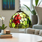 CDH 10" Tiffany Pendant Lamp with 20cm lamp shade (12083SPS)