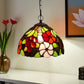 CDH 10" Tiffany Pendant Lamp with 20cm lamp shade (12083SPS)