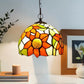 CDH 10" Tiffany Pendant Lamp with 20cm lamp shade (12068SPS)