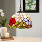 CDH 10" Tiffany Pendant Lamp with 20cm lamp shade (11002SPS)